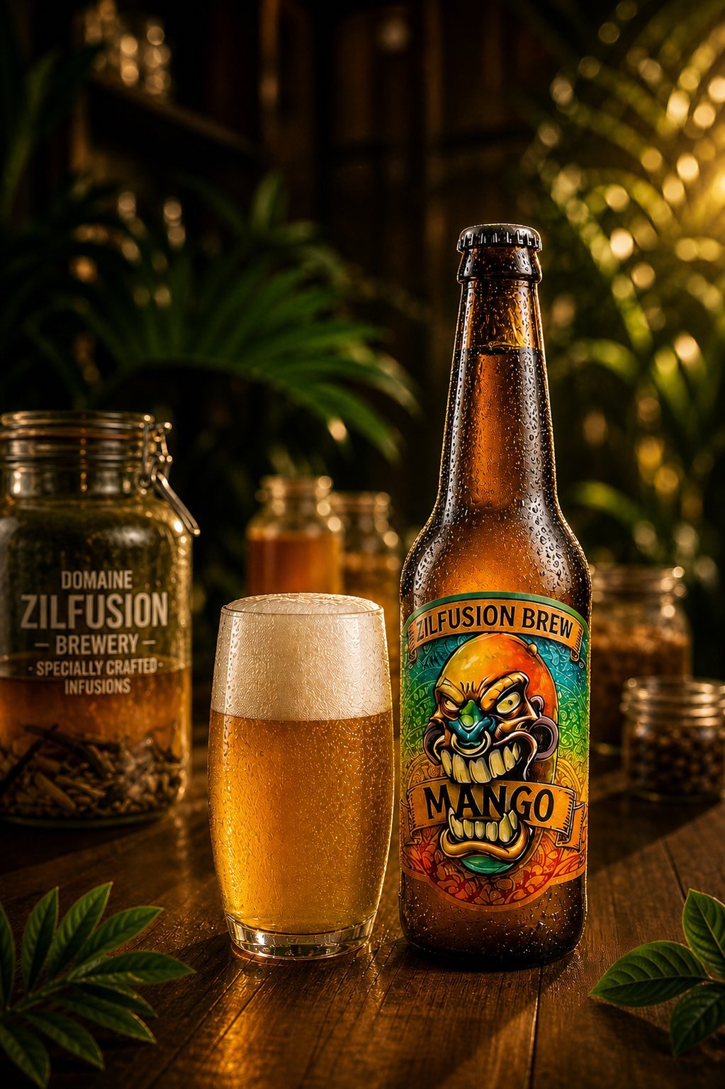 Bière artisanale Mango